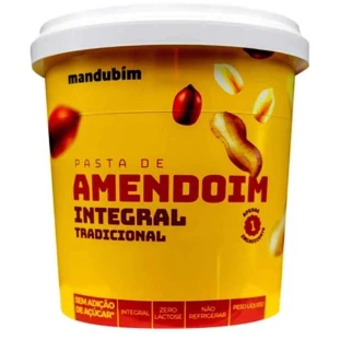 Pasta de Amendoim Integral Mandubim (450g)