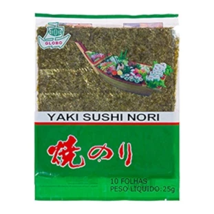 YAKI SUSHI NORI 10 FOLHAS