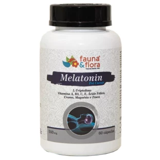 Melatonin Pré-Cursor do Sono (Fauna&Flora) - 500mg/60caps